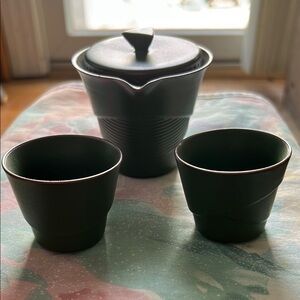 Elegant Green Tea Set